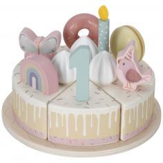 Gâteau d'anniversaire Rose - Little Dutch