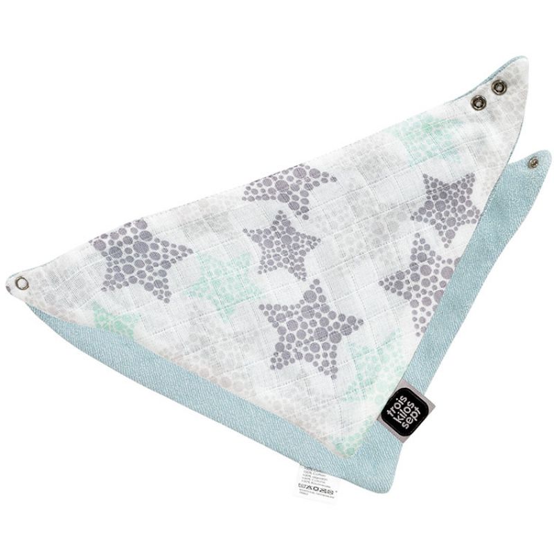 Bavoir bandana étoile Astéroïdes Trois Kilos Sept