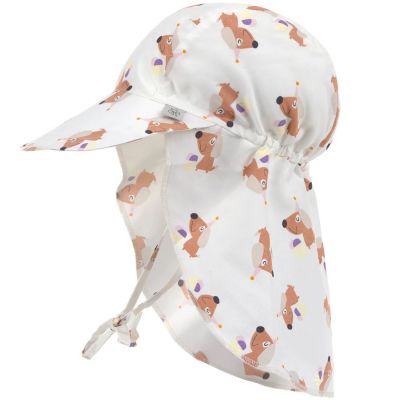 Casquette protège nuque anti-UV Ice Cream et Chien (1-3 ans) Lässig 