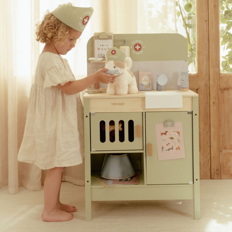 Cabinet de vétérinaire en bois FSC Little Dutch Ambiance 2