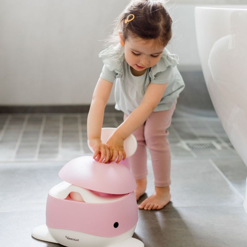 Pot pour bébé Baleine Rose pâle Kindsgut Ambiance 7