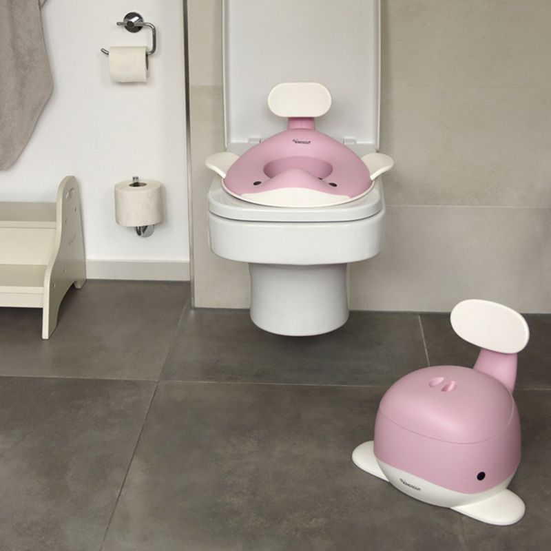 Pot pour bébé Baleine Rose pâle Kindsgut Ambiance 9
