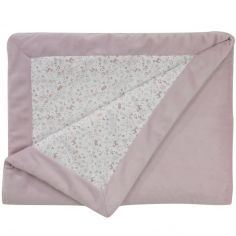 Couverture double face Lilas (75 x 100 cm) - Domiva