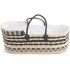 Couffin beige et noir avec matelas - Childhome Couffin beige et noir avec matelas - Childhome