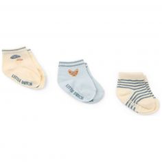 Lot de 3 paires de chaussettes (Taille 1 - 44-56) - Little Dutch