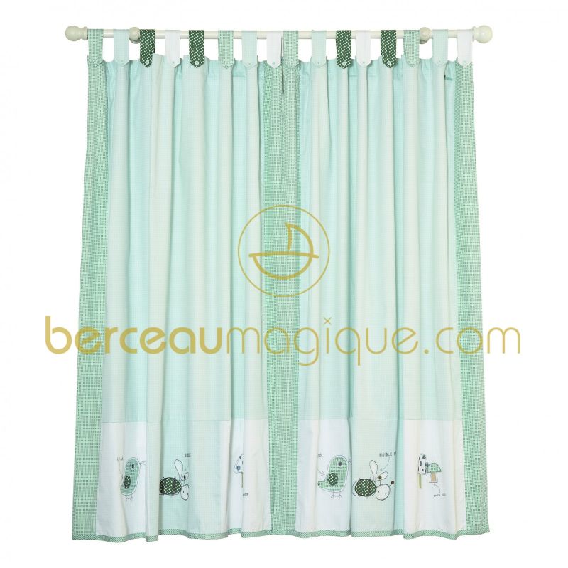 Rideaux Scrapbook bleu (132 x 160 cm) Mamas and Papas