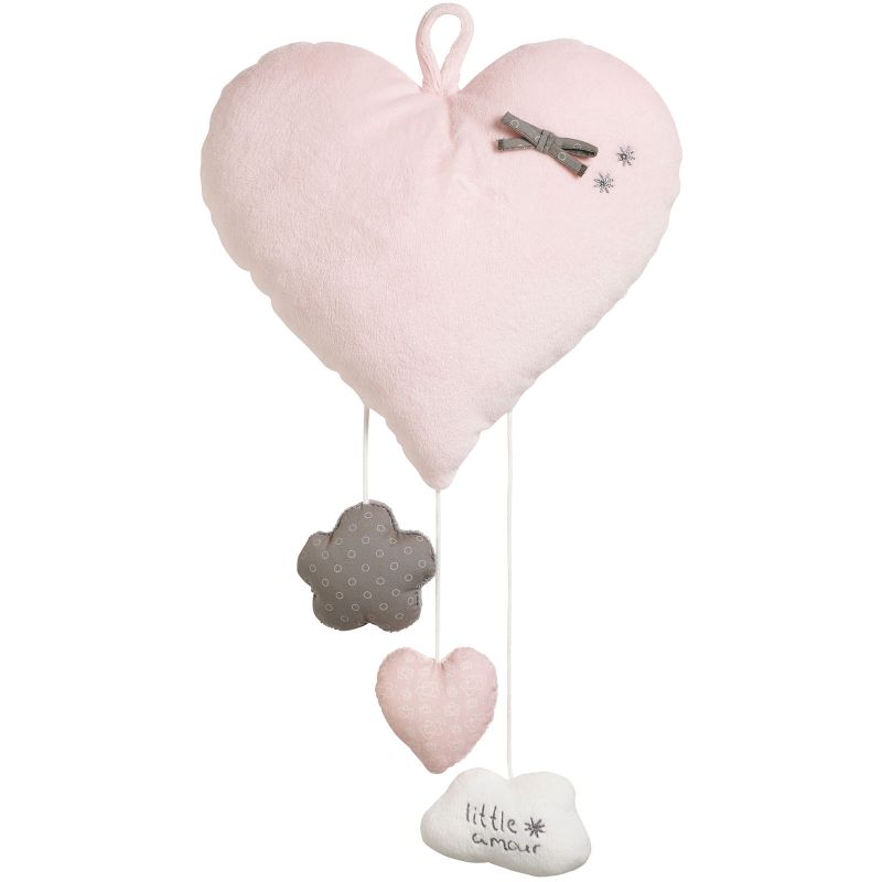 Coussin coeur à suspendre Lilibelle Sauthon
