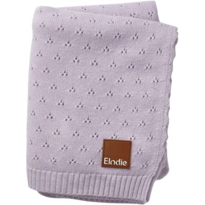 Couverture en pointelle Lavender Love  par Elodie Details