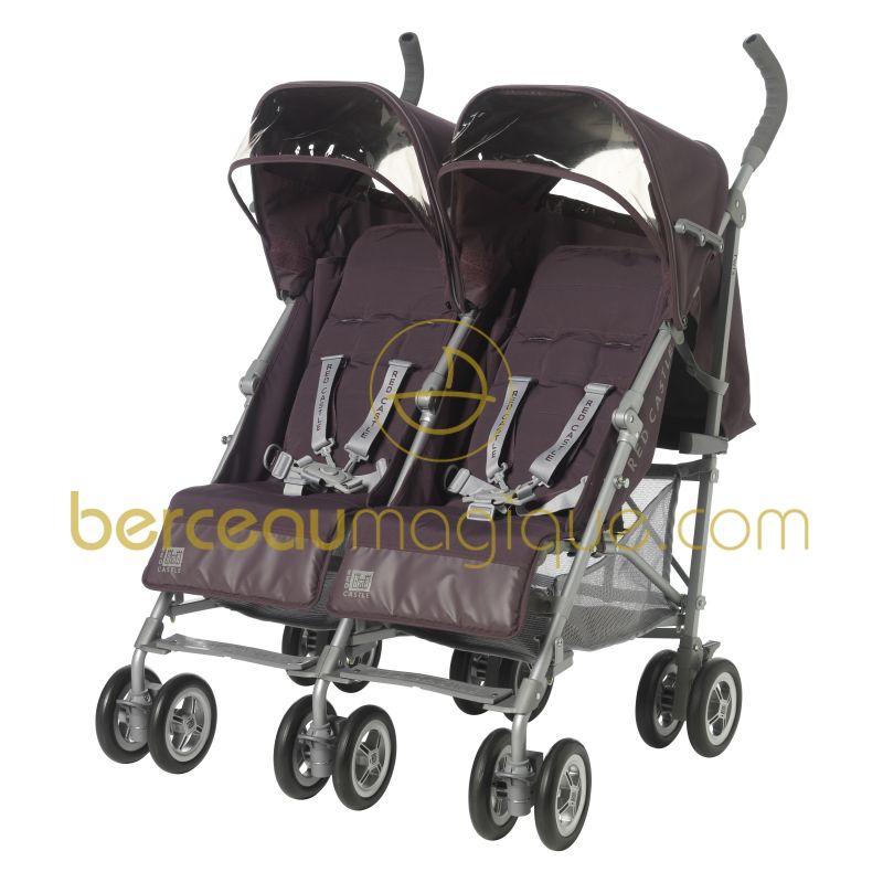 Poussette canne double Twixx pépin Red Castle