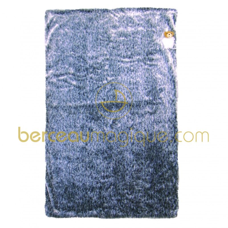 Plaid fourrure gris Kaloo