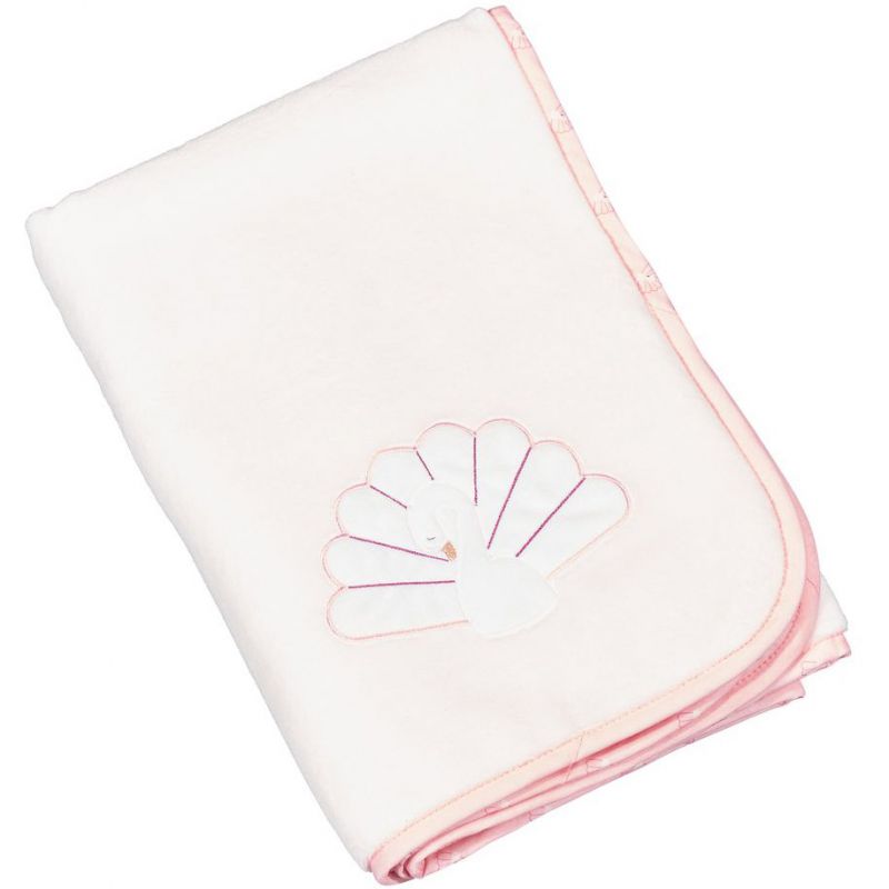 Couverture en polyester cygne Baby Swan (75 x 100 cm) Sauthon