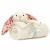 Variation Blanc, rose, vert du produit Couverture bébé Lapin en fleurs Crème (70 cm) de la marque Jellycat