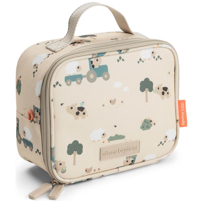 Petit sac repas isotherme Tiny farm Sable (2,8 L) Done by Deer Produit 1