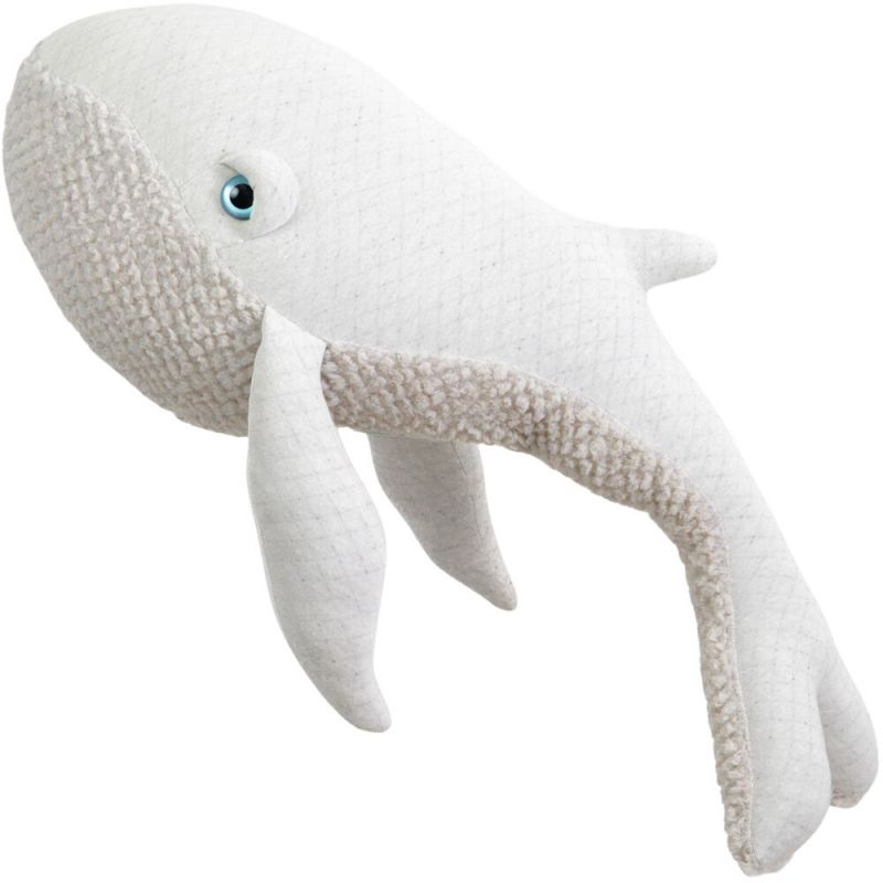 Grande peluche Albino Whale (83 x 23 cm) BigStuffed