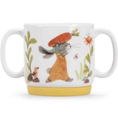 Coffret repas en porcelaine Trois petits lapins (3 pièces)