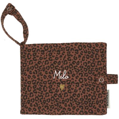 Mini album photo Gaze Léopard Marron (personnalisable)