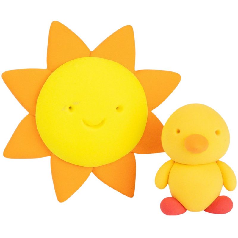 Set créatif en argile Sunrise jaune et orange avec recharge Tiger Tribe Produit 3