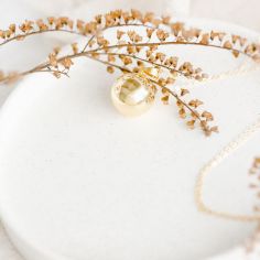 Bola de grossesse Origine chaîne (or jaune 18 carats) - Pleine Lune