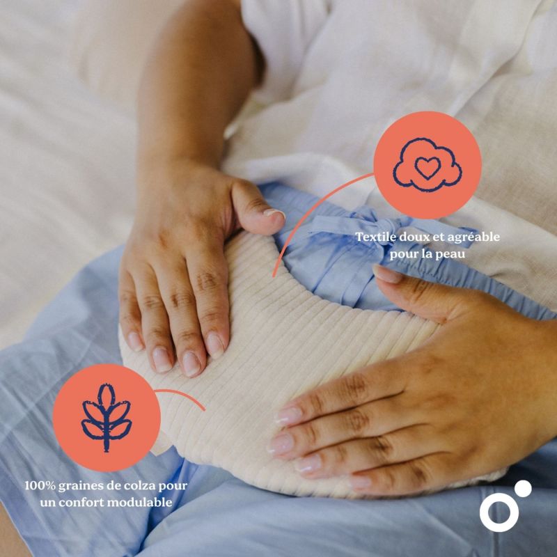 Bouillotte Snoogy Mom Corduroy Sand Doomoo Ambiance 3