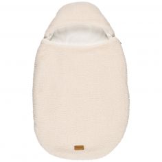 Nid d'ange passe sangle Teddy Ecru (0-6 mois) - Nattou