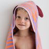 Cape de bain Ours Lavande (75 x 75 cm) Quut Ambiance 3