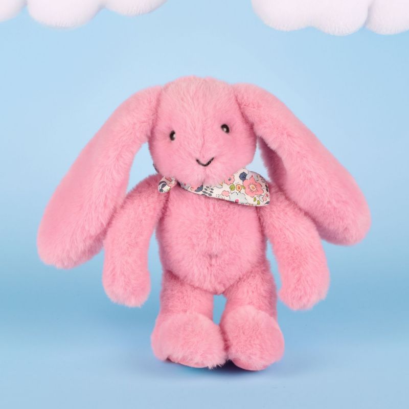 Peluche Lapin Fleurette Grenadine (25 cm) Doudou et Compagnie Ambiance 3