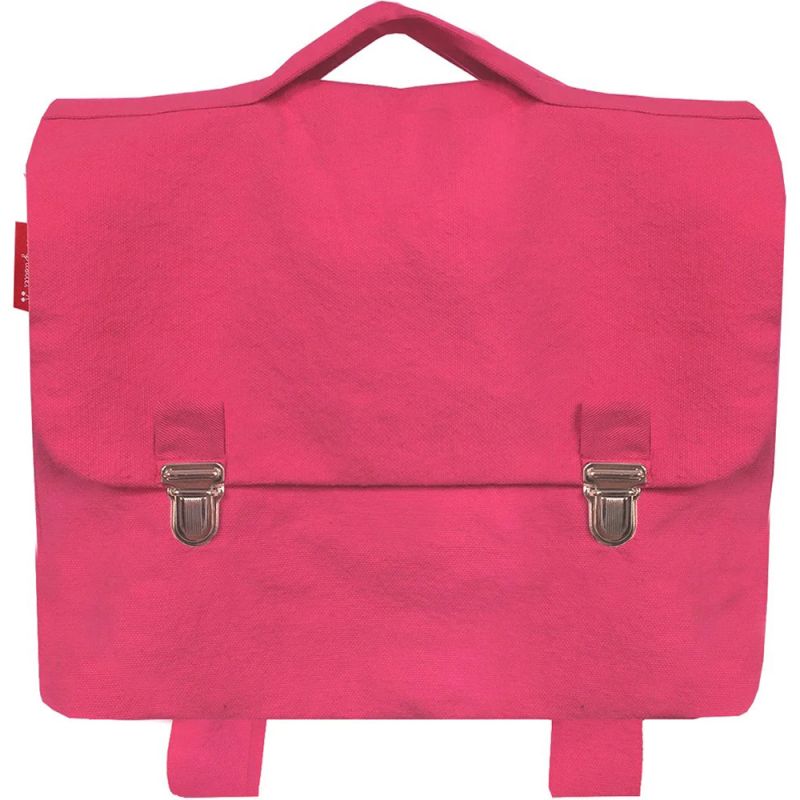 Cartable A4 maternelle rose grenadine (personnalisable) Les Griottes Produit 2