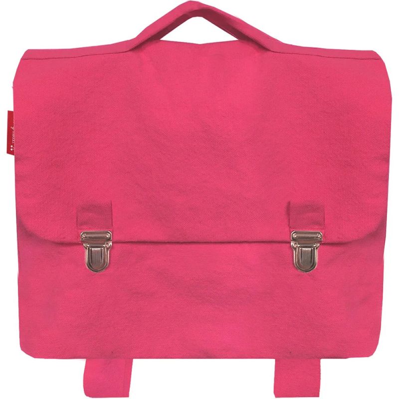 Cartable maternelle 33 cm rose grenadine (personnalisable) Les Griottes Produit 3