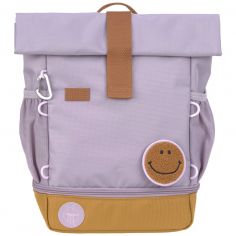 Mini sac à dos Rolltop Little Gang Mauve - Lässig 