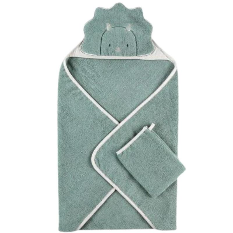 Cape de bain + gant Ops (75 x 75 cm) Noukie's