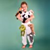 Peluche magnétique PODCOLL Panda Roux (30 cm) Histoire d'Ours Ambiance 9
