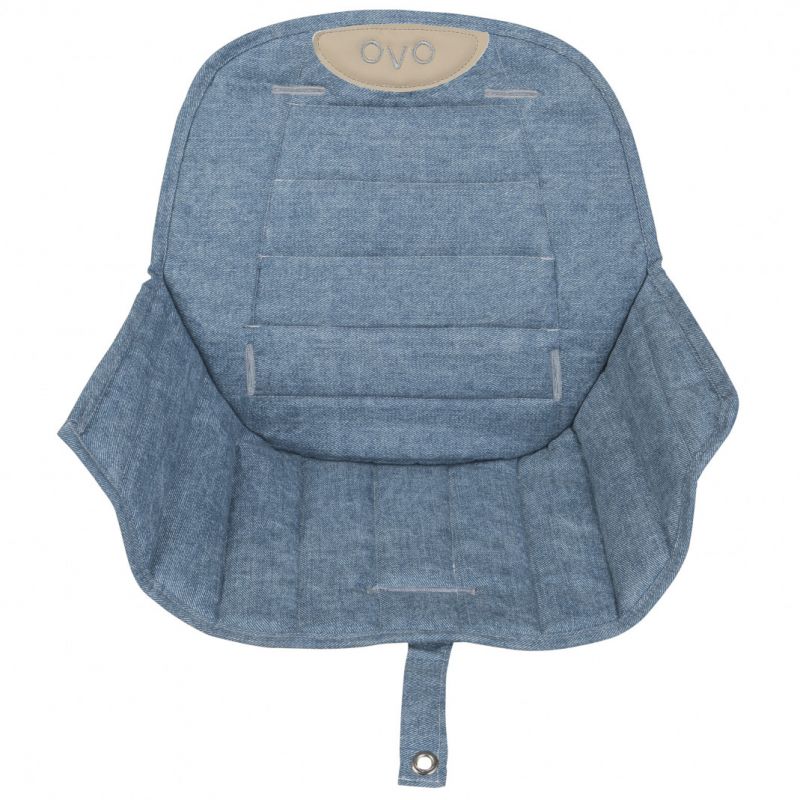 Assise tissu chaise haute Ovo Jean Micuna