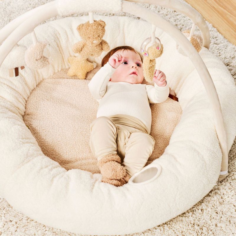Tapis d'éveil avec arches Teddy (90 cm) Nattou Ambiance 2