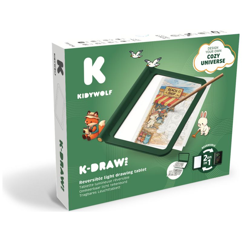 Tablette lumineuse portable KIDYDRAW PRO Cosy KIDYWOLF Packaging 9