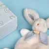 Doudou Lapin Bonbon bleu gris (25 cm) Doudou et Compagnie Ambiance 6