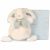 Variation Blanc, Bleu du produit Doudou Lapin Bonbon bleu gris (25 cm) de la marque Doudou et Compagnie