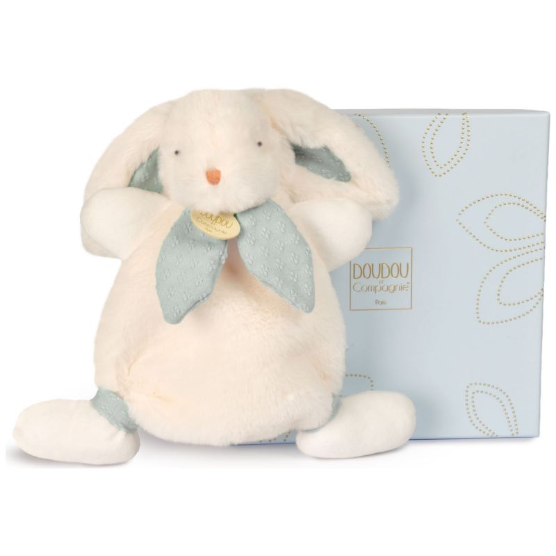 Doudou Lapin Bonbon bleu gris (25 cm) Doudou et Compagnie Produit 1