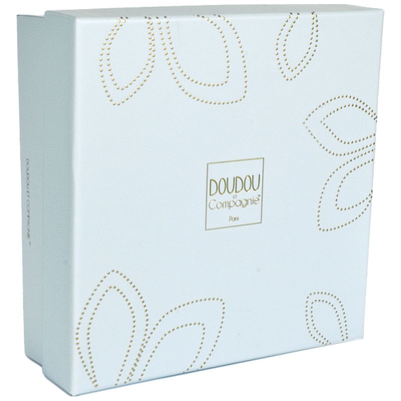 Doudou Lapin Bonbon bleu gris (25 cm) Doudou et Compagnie Produit 7