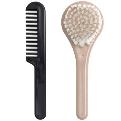 Set Coiffure brosse et peigne Desert Taupe  par Luma Babycare