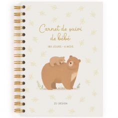 Carnet de suivi de bébé Ours (0-6 mois) - Zü