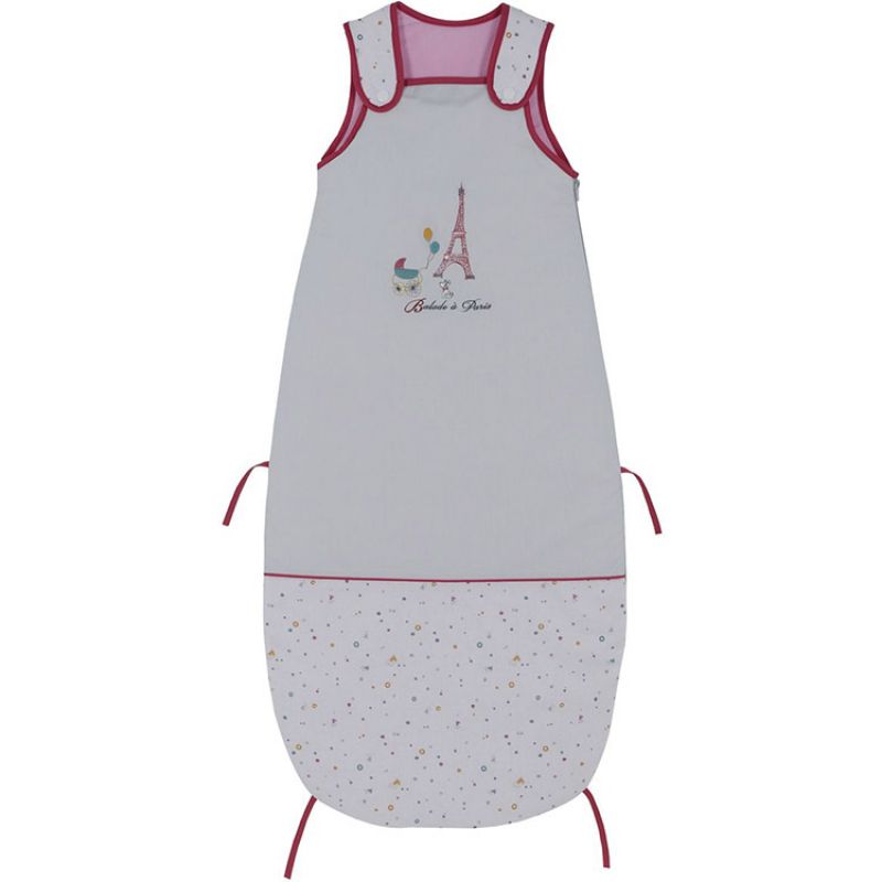Gigoteuse 4 saisons évolutive rose en coton bio Little Paris TOG 2 (80-105 cm) P'tit Basile