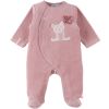 Pyjama velours Lovely Cat rose clair (12 mois) - Noukie's