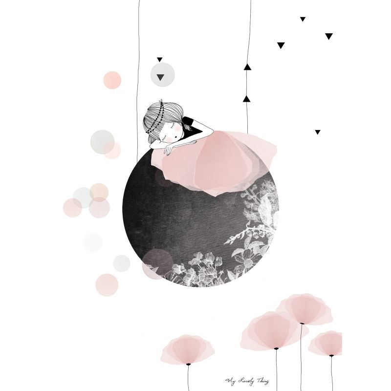 Affiche Sieste by My Lovely Thing (30 x 40 cm) Lilipinso