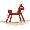 Cheval à bascule rouge orangé Carl Larsson  par Kid's Concept
