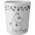 Variation Blanc du produit Timbale Moomin de la marque Petit Jour Paris