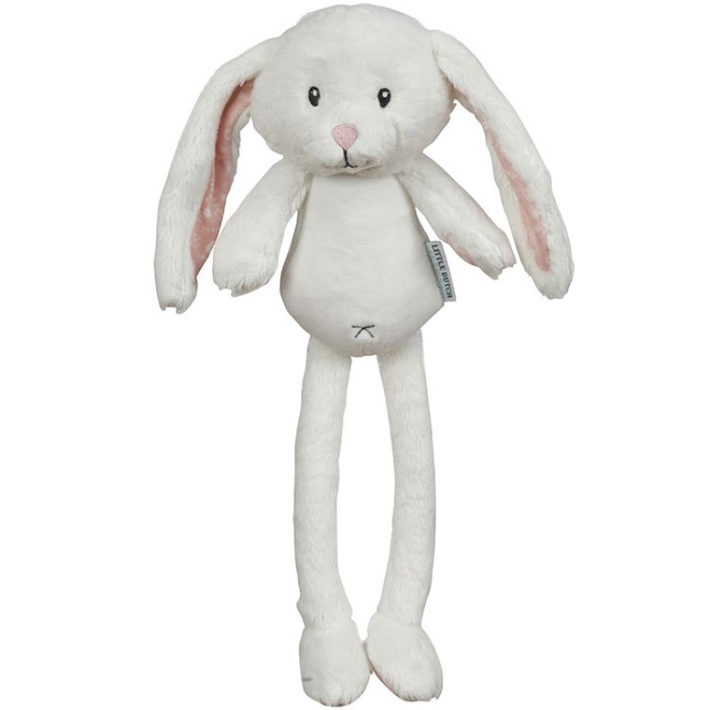 Peluche lapin Adventure pink (40 cm) Little Dutch