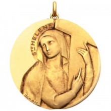 Médaille Sainte Hélène (or jaune 750°)  par Becker