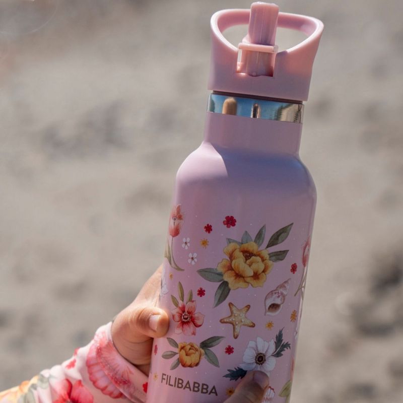 Gourde en acier inoxydable Ocean Blossom (350 ml) Filibabba Ambiance 1