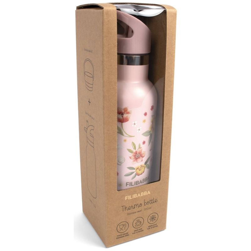 Gourde en acier inoxydable Ocean Blossom (350 ml) Filibabba Packaging 8