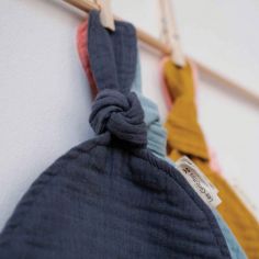 Doudou ballon Bleu pétrole (personnalisable)